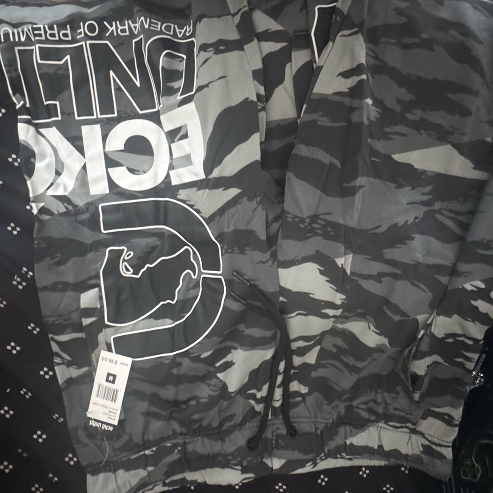 Ecko Unltd Gray Camo Shorts